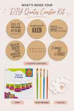 DIY Quotes Coaster Kit