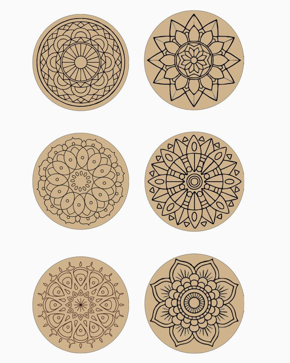 DIY Mandala Coaster Kit