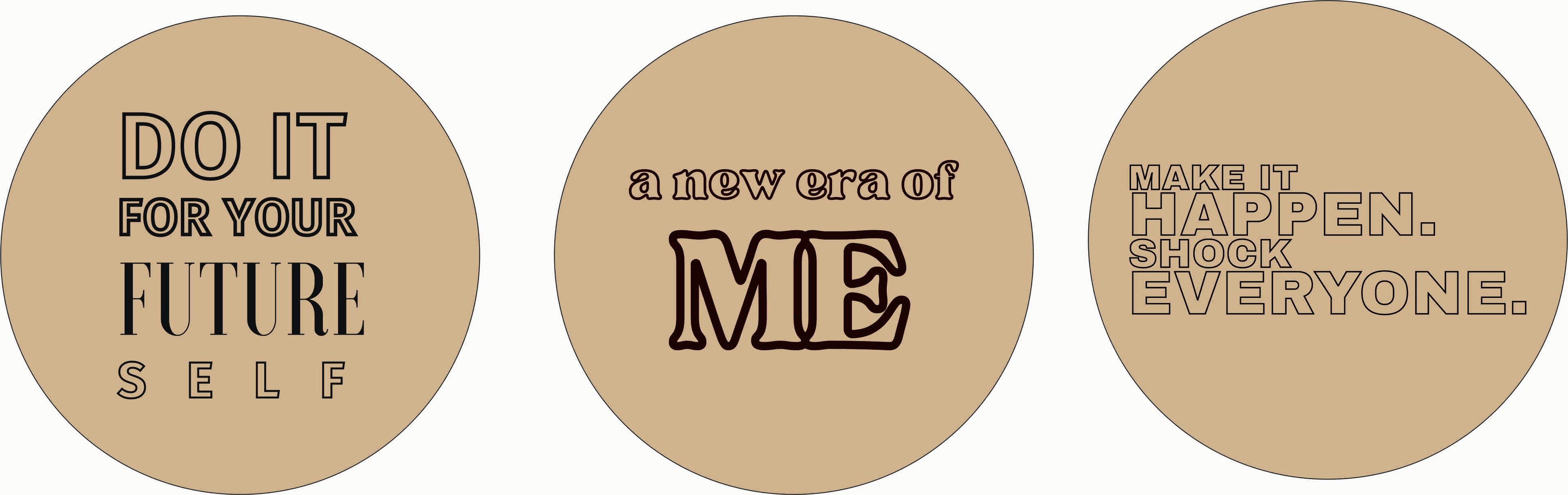 DIY Quotes Coaster Kit
