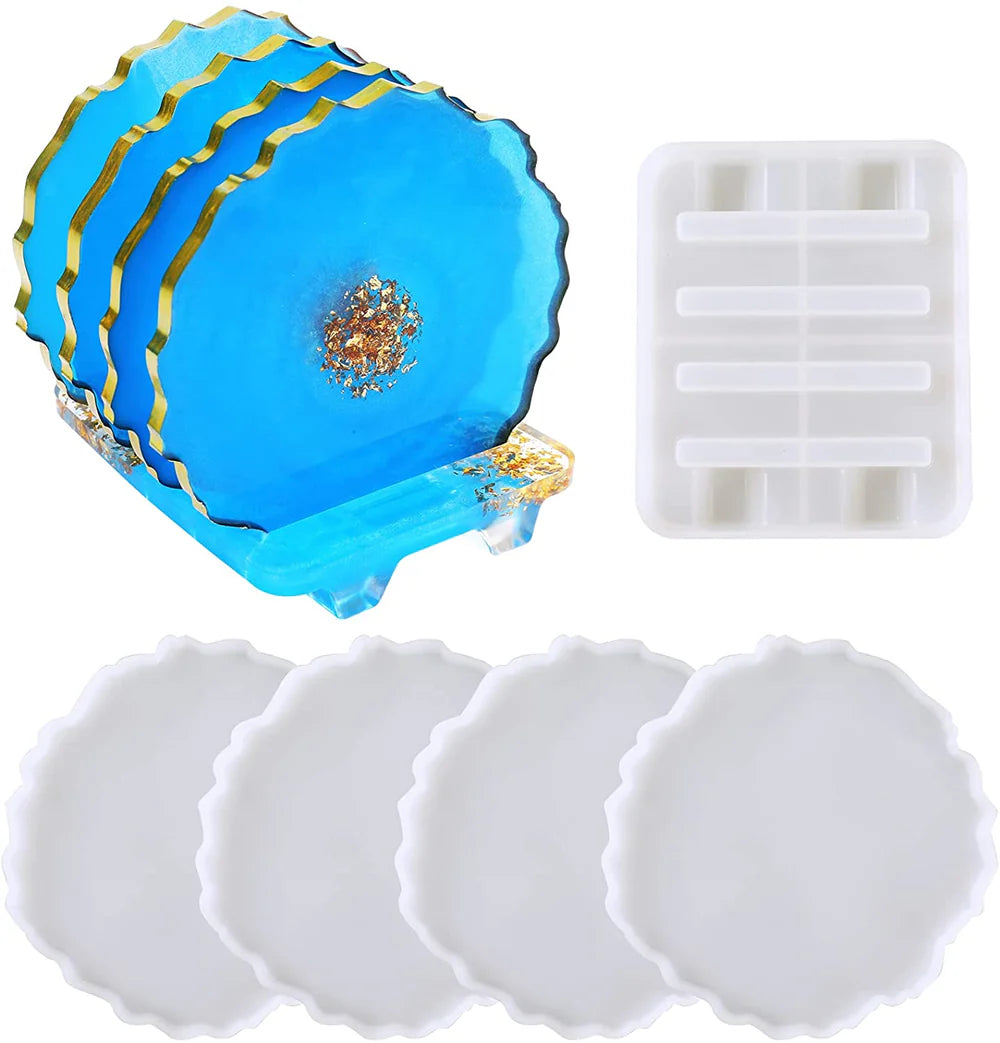 5″ Round Silicone Mould for Resin Art