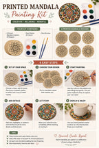 DIY Mandala Coaster Kit